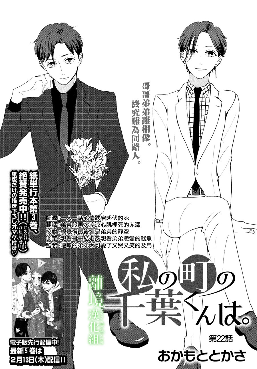 《小镇的千叶君》漫画最新章节第22话免费下拉式在线观看章节第【1】张图片