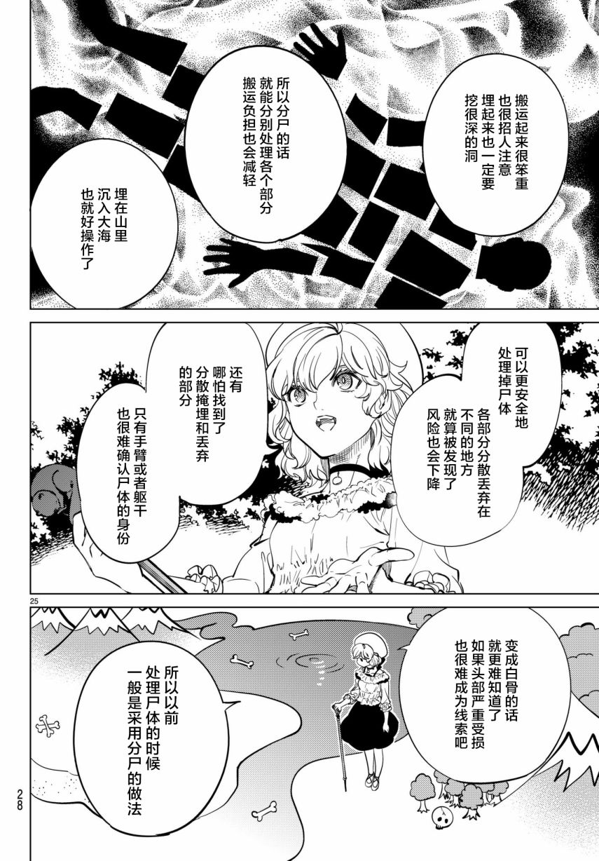 《虚构推理》漫画最新章节第22话 断头台三四郎-中篇免费下拉式在线观看章节第【25】张图片