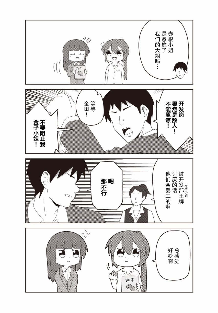 《这是工作哦！赤根小姐》漫画最新章节第12话免费下拉式在线观看章节第【6】张图片