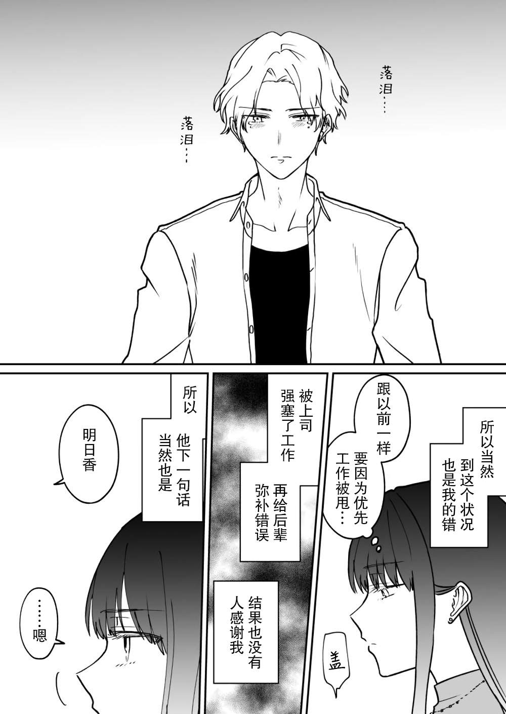 《御宅拯救社畜女友的故事》漫画最新章节第1话免费下拉式在线观看章节第【2】张图片