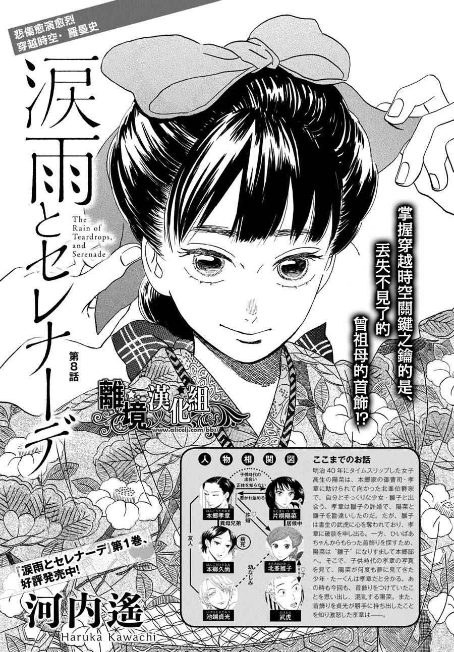 《泪雨和小夜曲》漫画最新章节第8话免费下拉式在线观看章节第【1】张图片