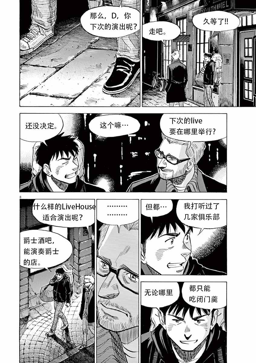 《BLUE GIANT》漫画最新章节第4话免费下拉式在线观看章节第【8】张图片