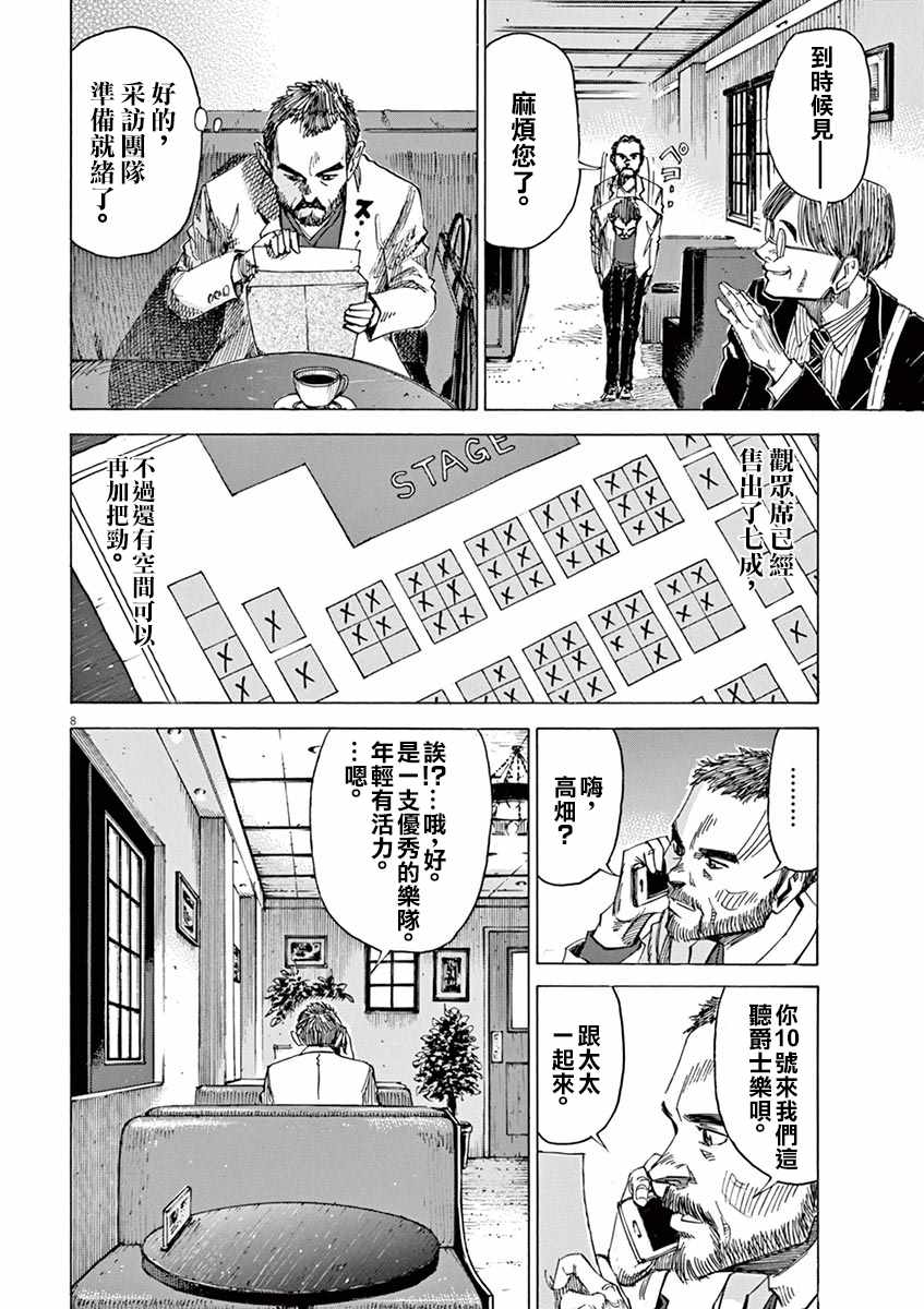 《BLUE GIANT》漫画最新章节第76话免费下拉式在线观看章节第【8】张图片