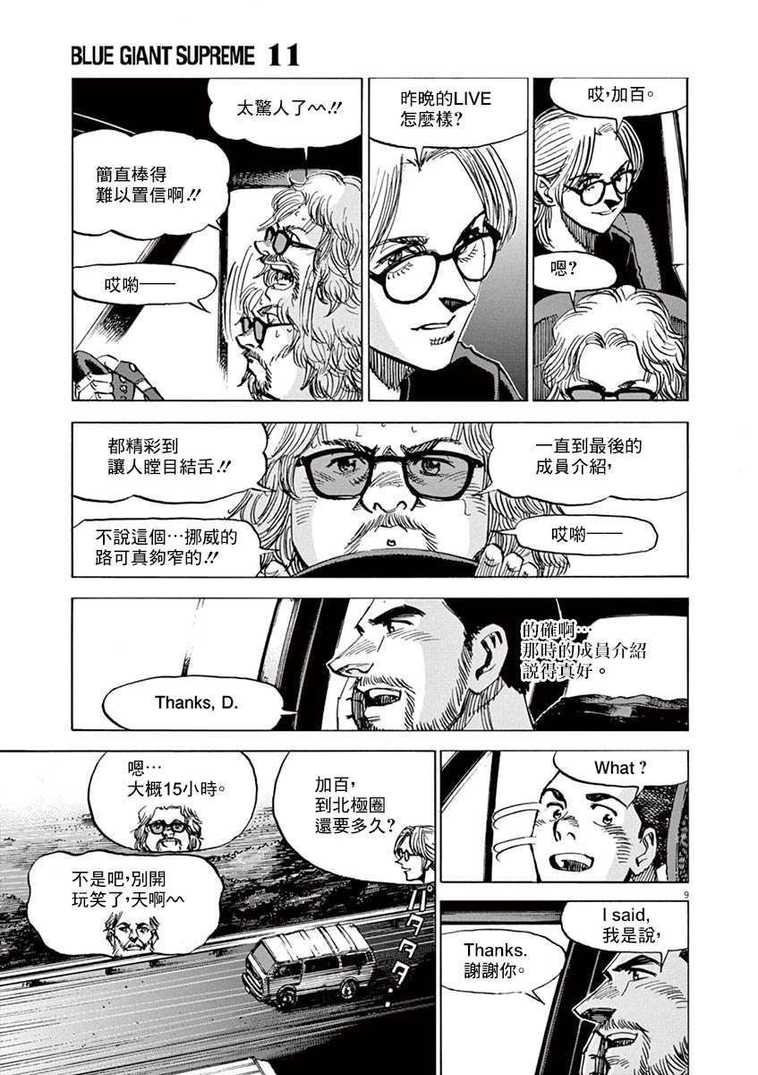 《BLUE GIANT》漫画最新章节第168话免费下拉式在线观看章节第【8】张图片