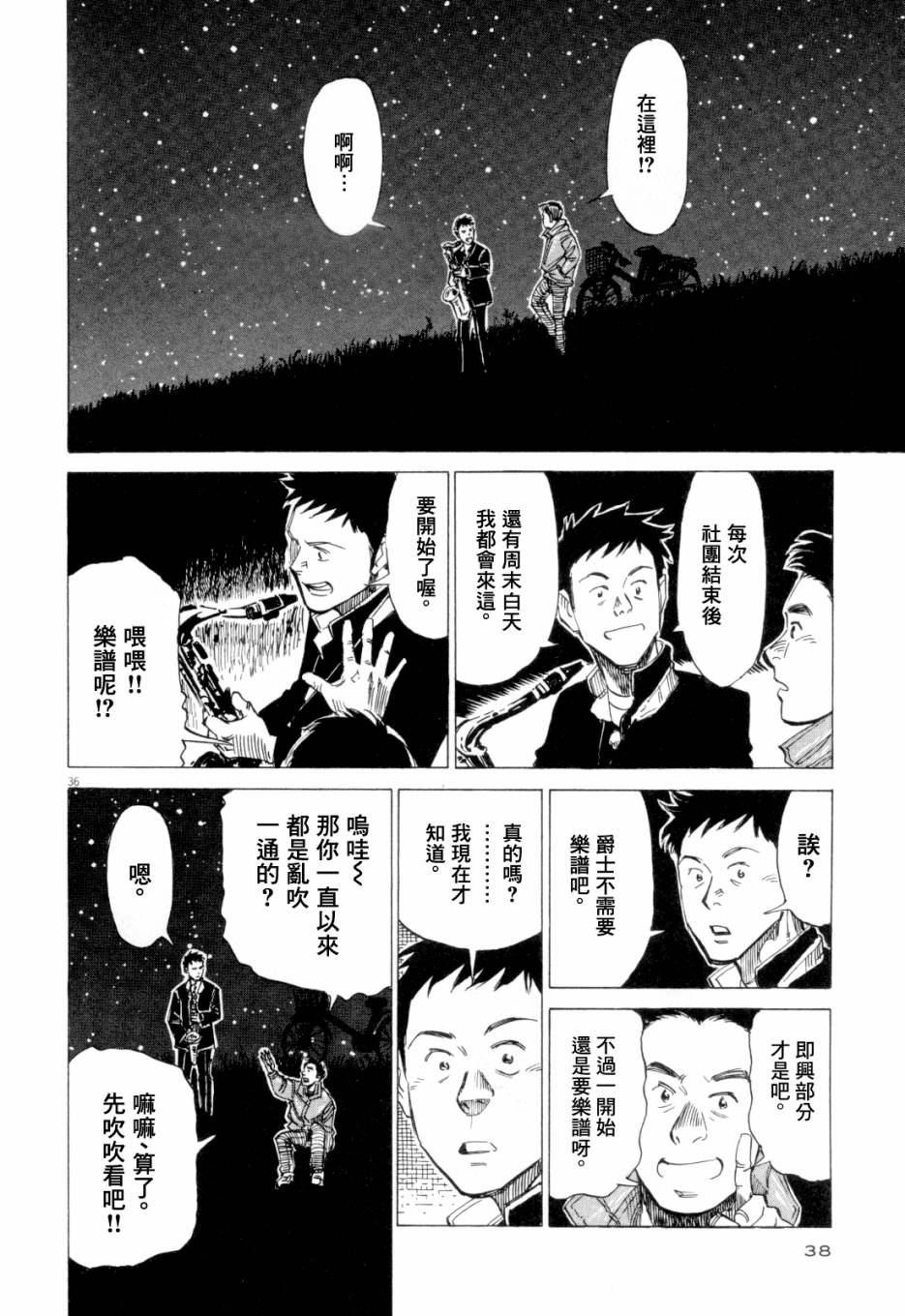 《BLUE GIANT》漫画最新章节第1卷免费下拉式在线观看章节第【38】张图片