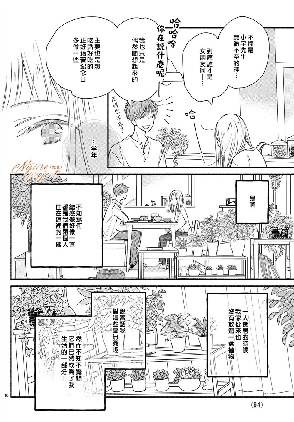 《某两人的同居》漫画最新章节第1话免费下拉式在线观看章节第【10】张图片