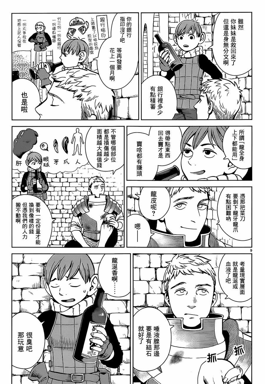 《迷宫饭》漫画最新章节第28话免费下拉式在线观看章节第【9】张图片