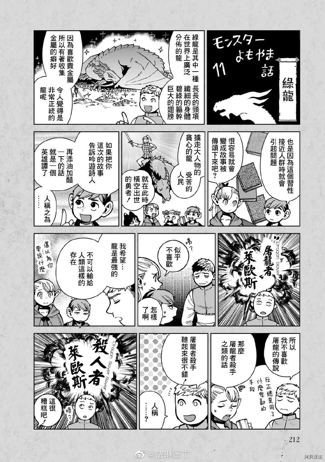 《迷宫饭》漫画最新章节11卷附录免费下拉式在线观看章节第【2】张图片