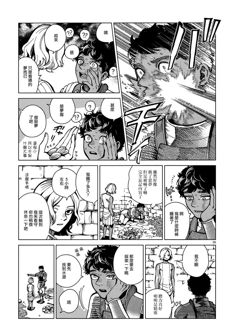 《迷宫饭》漫画最新章节第61话 烧走路菇免费下拉式在线观看章节第【25】张图片