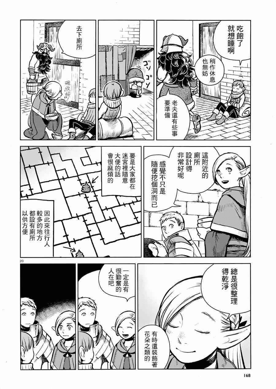 《迷宫饭》漫画最新章节第8话免费下拉式在线观看章节第【20】张图片