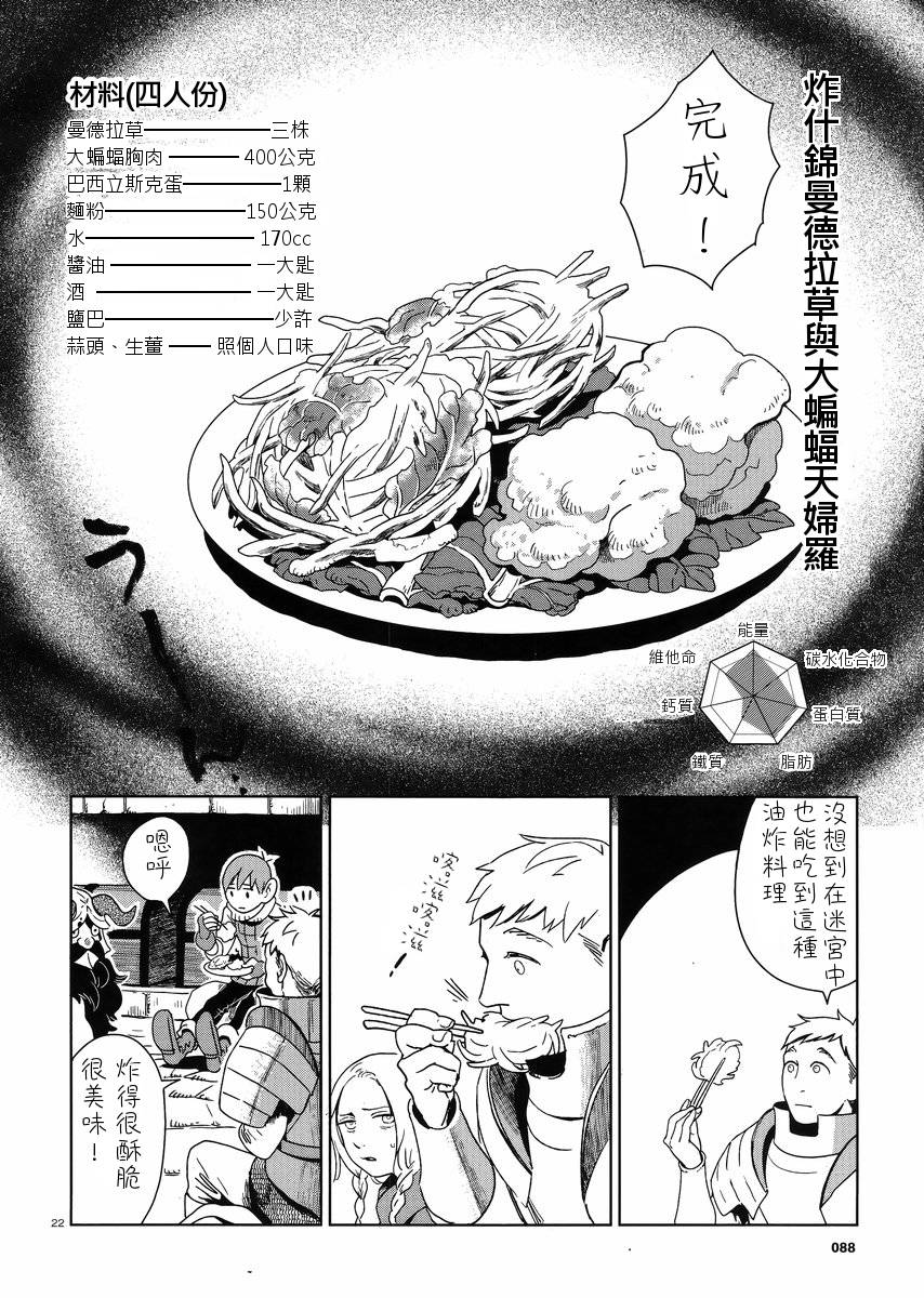 《迷宫饭》漫画最新章节第5话免费下拉式在线观看章节第【22】张图片