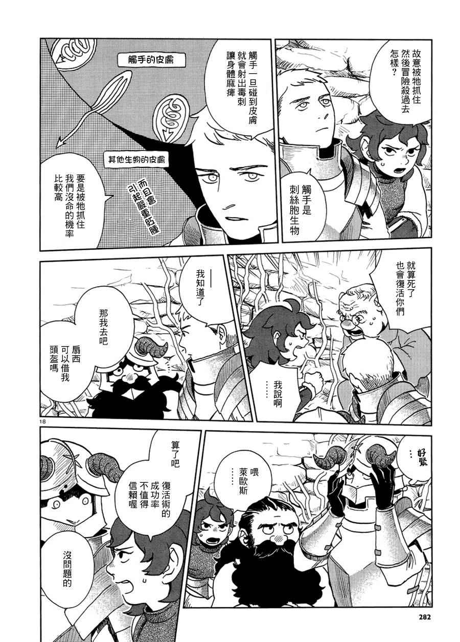 《迷宫饭》漫画最新章节第19话免费下拉式在线观看章节第【18】张图片