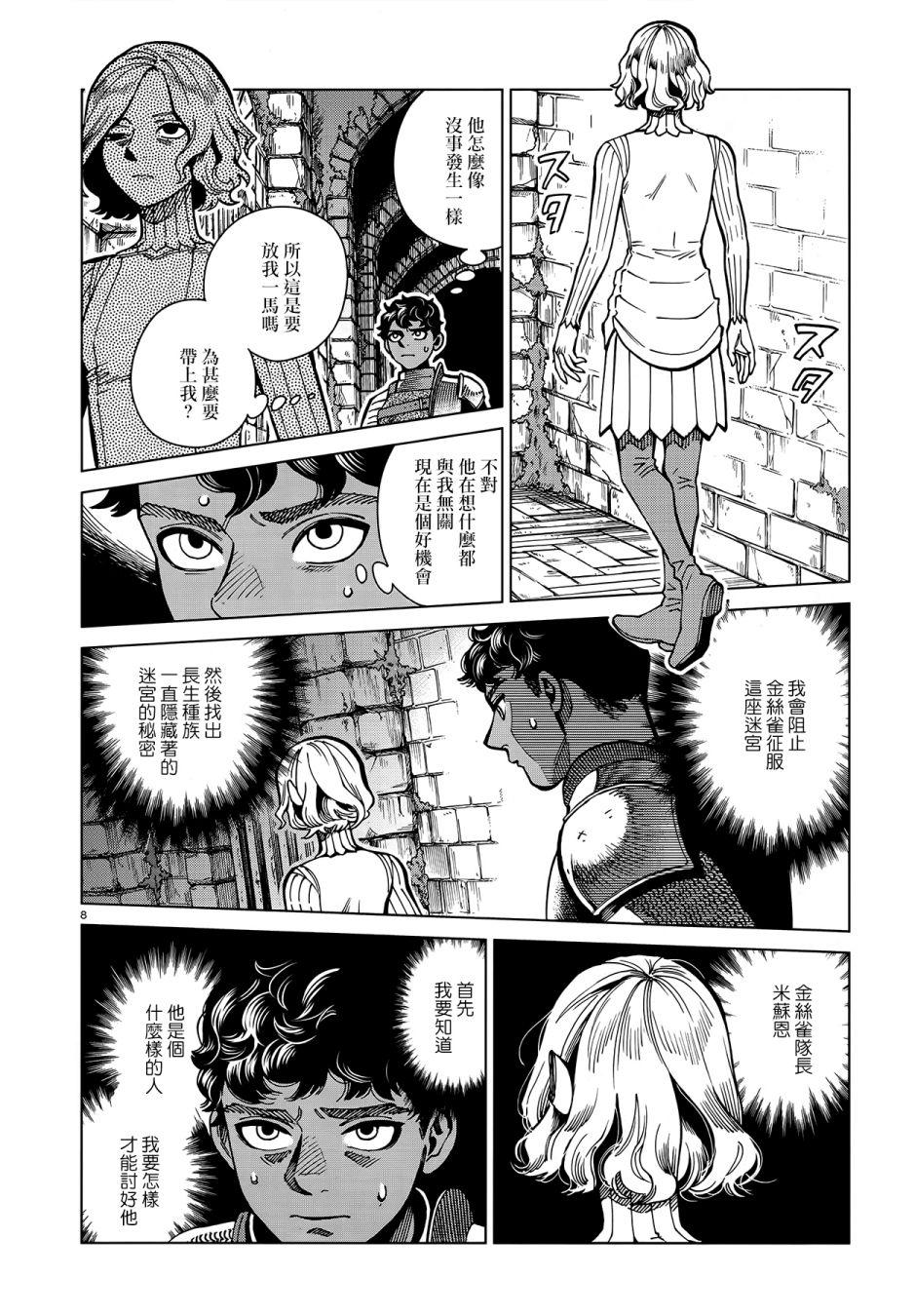 《迷宫饭》漫画最新章节第61话 烧走路菇免费下拉式在线观看章节第【8】张图片