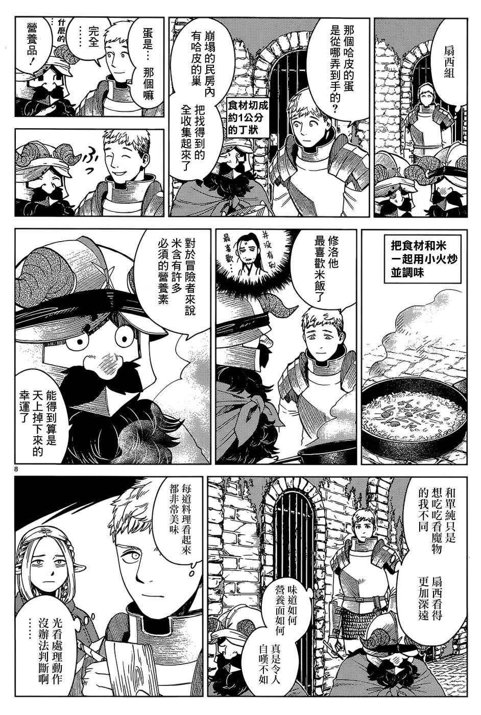 《迷宫饭》漫画最新章节第40话免费下拉式在线观看章节第【8】张图片