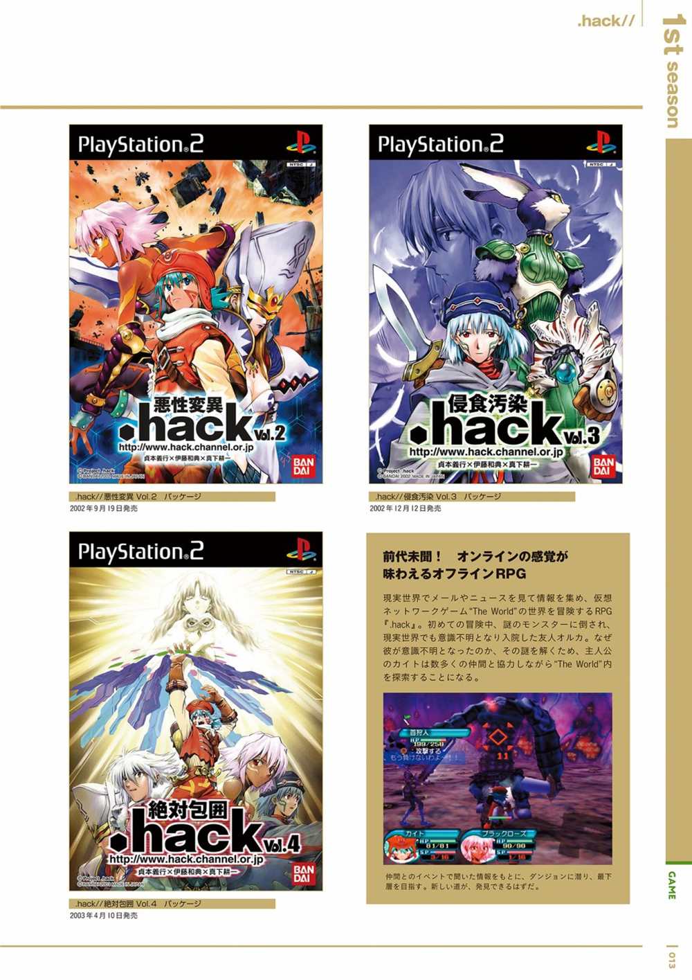 《hack／／20th Anniversary Book》漫画最新章节第1卷免费下拉式在线观看章节第【15】张图片