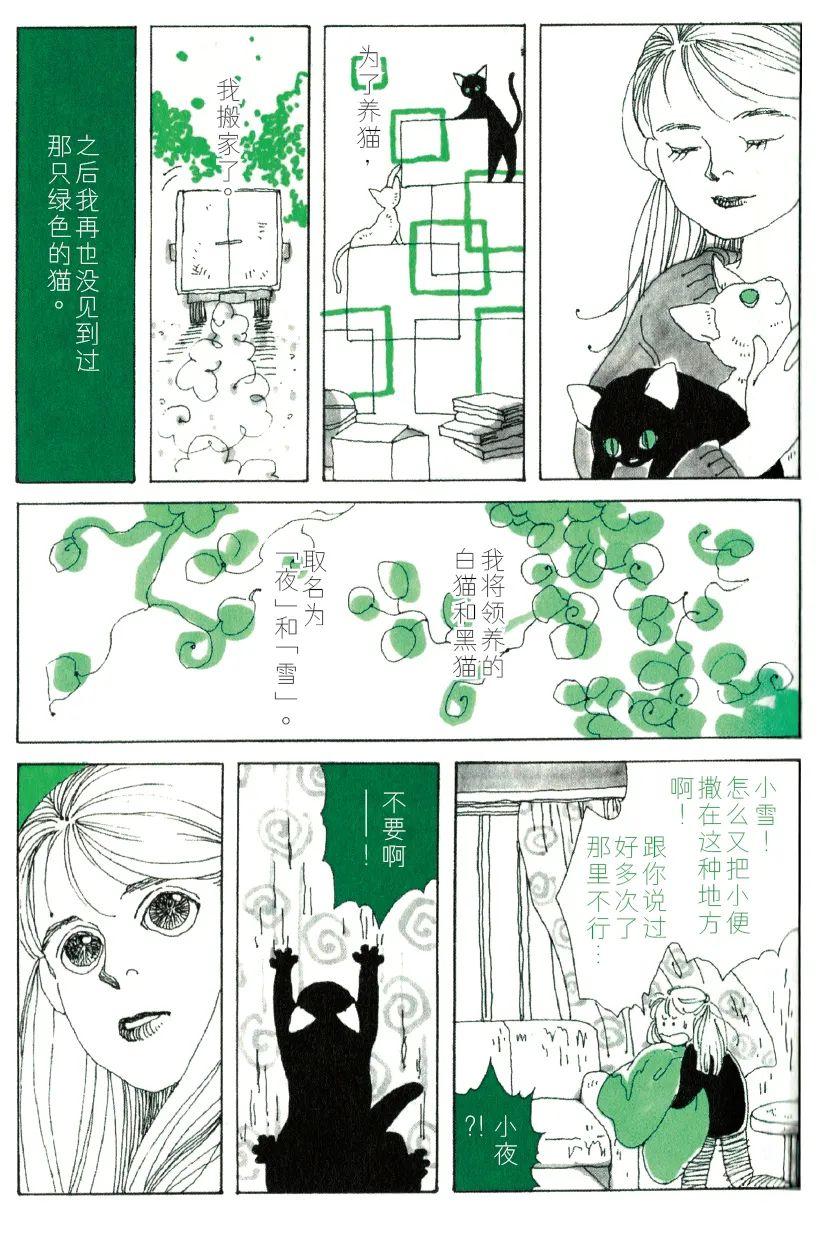 《绿色的猫》漫画最新章节第1话免费下拉式在线观看章节第【5】张图片