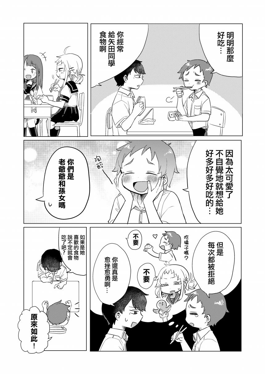 《矢田同学很冷淡》漫画最新章节第10话免费下拉式在线观看章节第【2】张图片