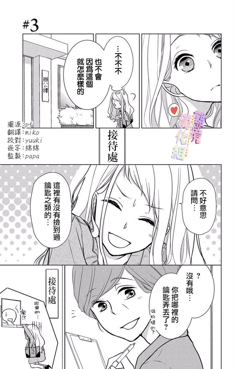 《恋与心脏》漫画最新章节第3话免费下拉式在线观看章节第【1】张图片