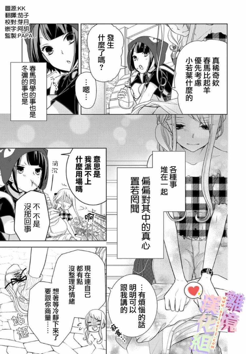 《恋与心脏》漫画最新章节第55话免费下拉式在线观看章节第【1】张图片