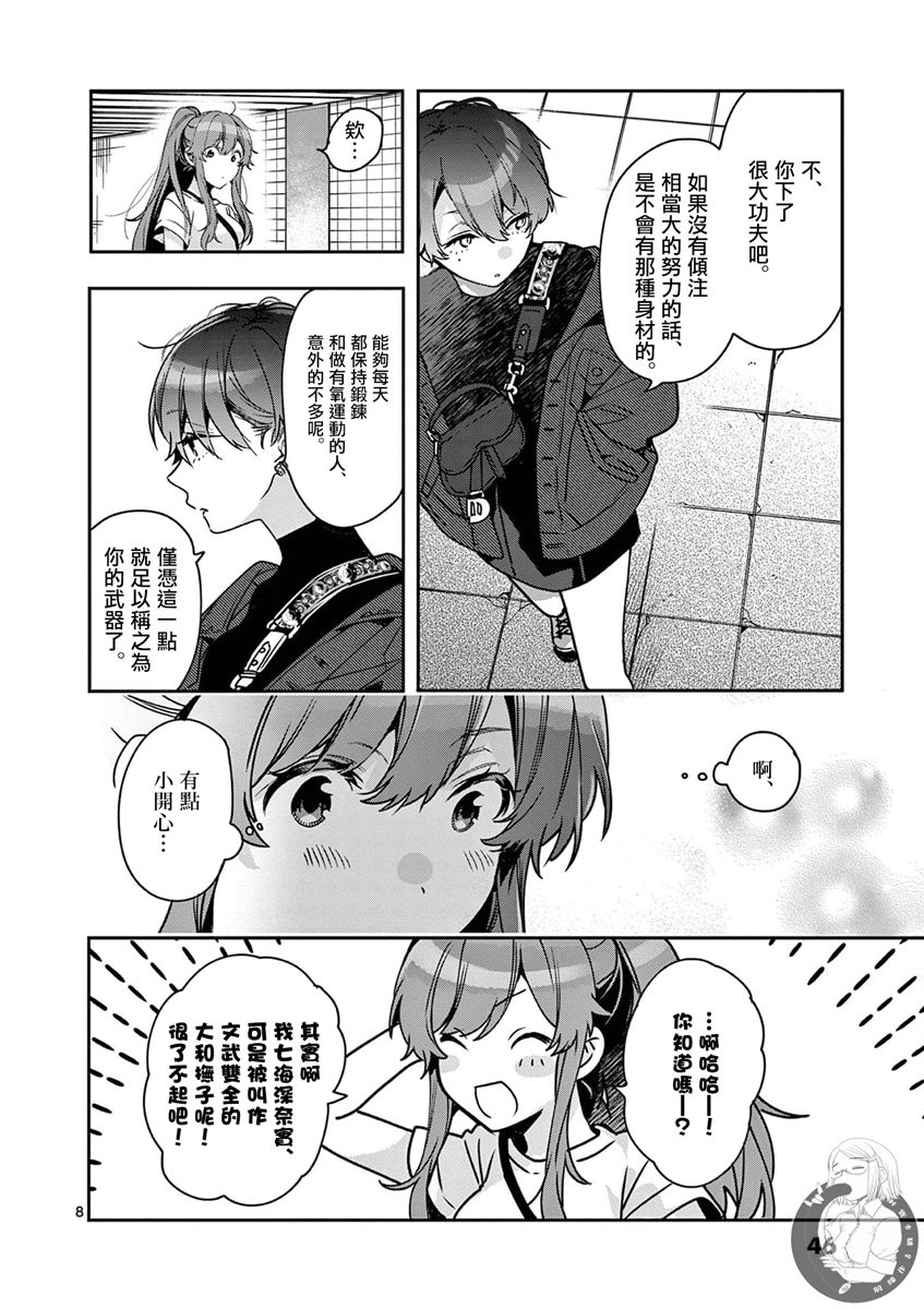 《七海深奈实想要变得闪耀》漫画最新章节第6话免费下拉式在线观看章节第【9】张图片