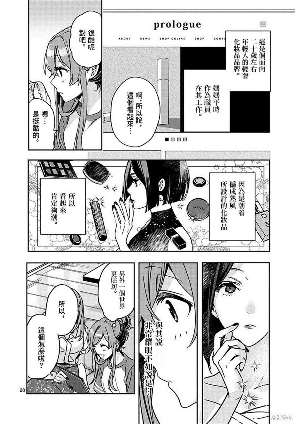 《七海深奈实想要变得闪耀》漫画最新章节第1话免费下拉式在线观看章节第【28】张图片