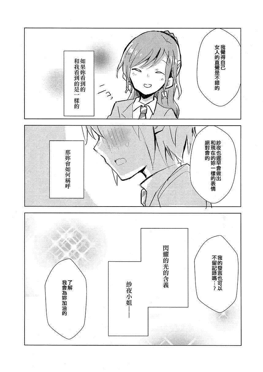 《闪耀的光是你》漫画最新章节短篇免费下拉式在线观看章节第【22】张图片