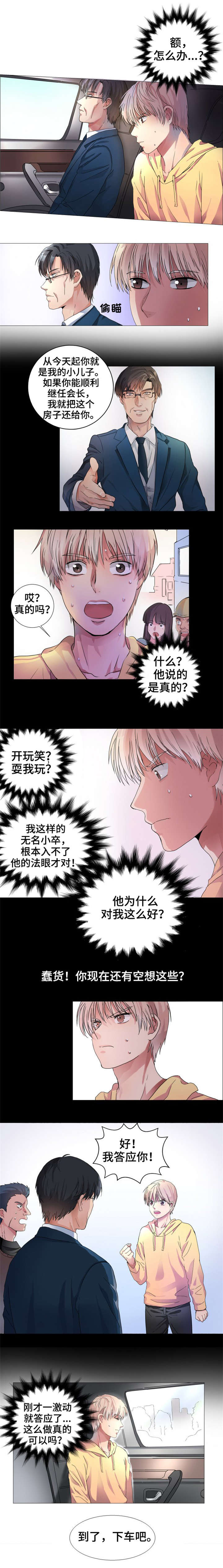 《睡醒变成豪门少爷》漫画最新章节第2话免费下拉式在线观看章节第【5】张图片