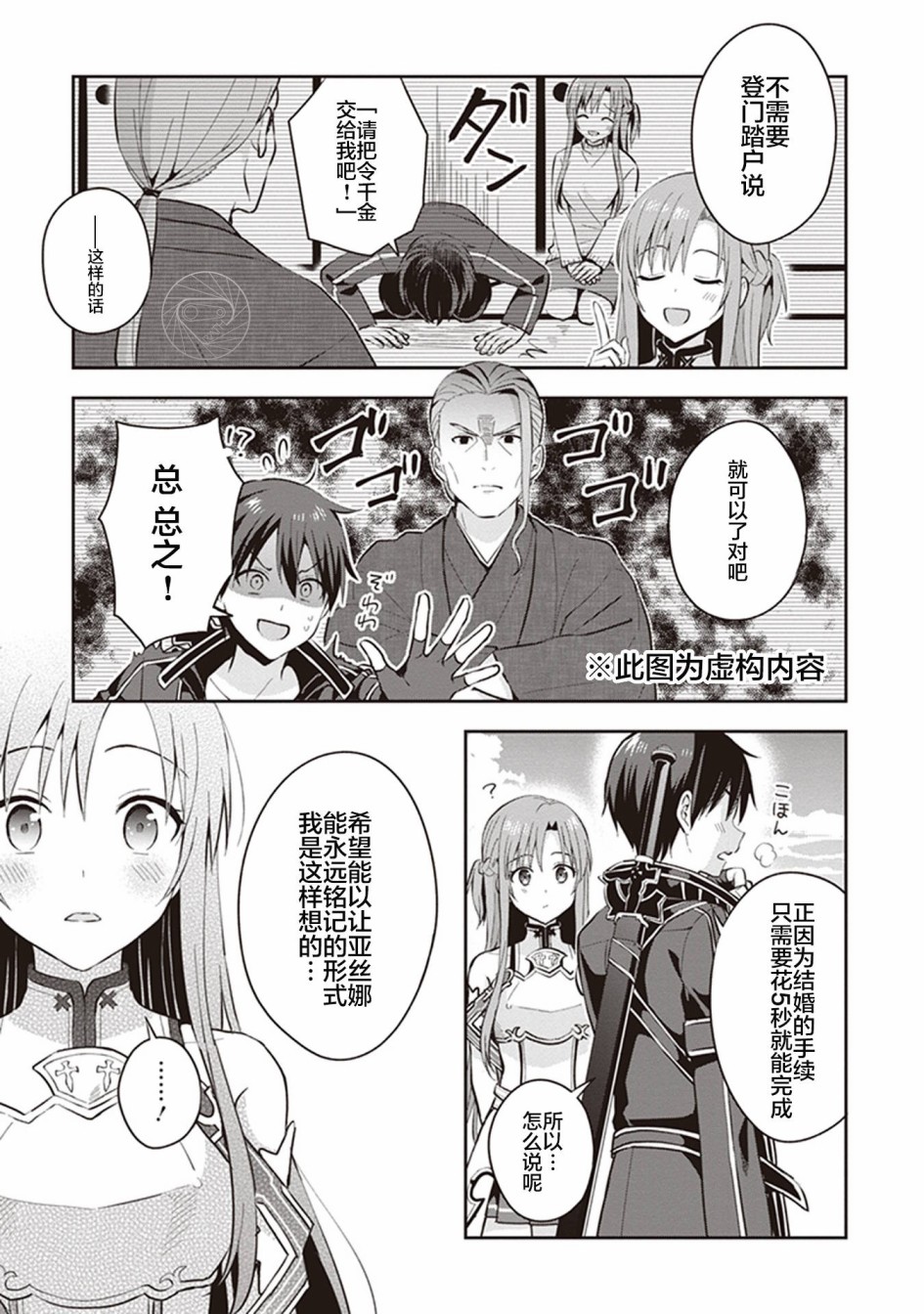 《刀剑神域Kiss and Fly》漫画最新章节第1话免费下拉式在线观看章节第【14】张图片