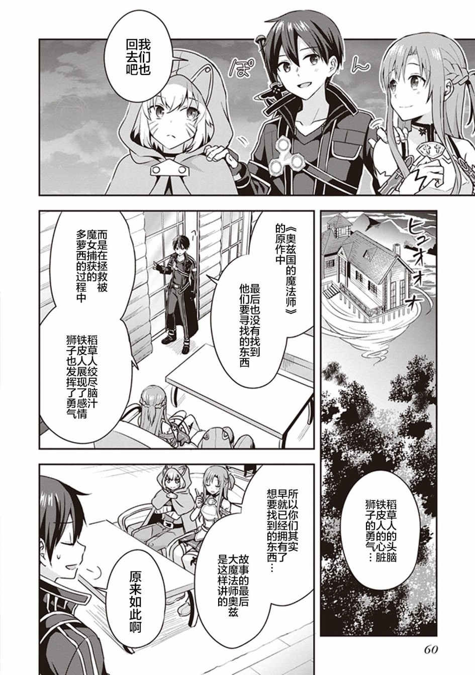 《刀剑神域Kiss and Fly》漫画最新章节第1话免费下拉式在线观看章节第【60】张图片