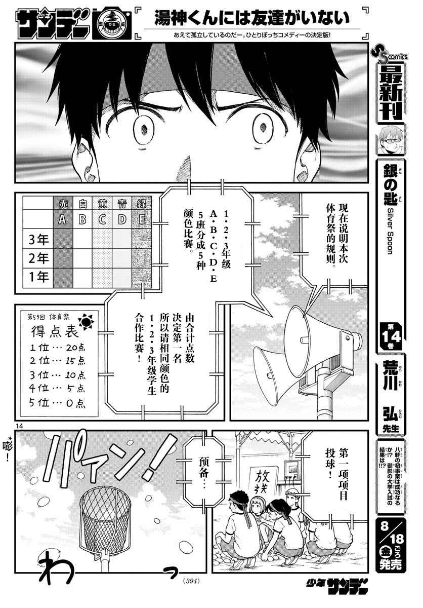 《汤神君没有朋友》漫画最新章节第61话免费下拉式在线观看章节第【14】张图片