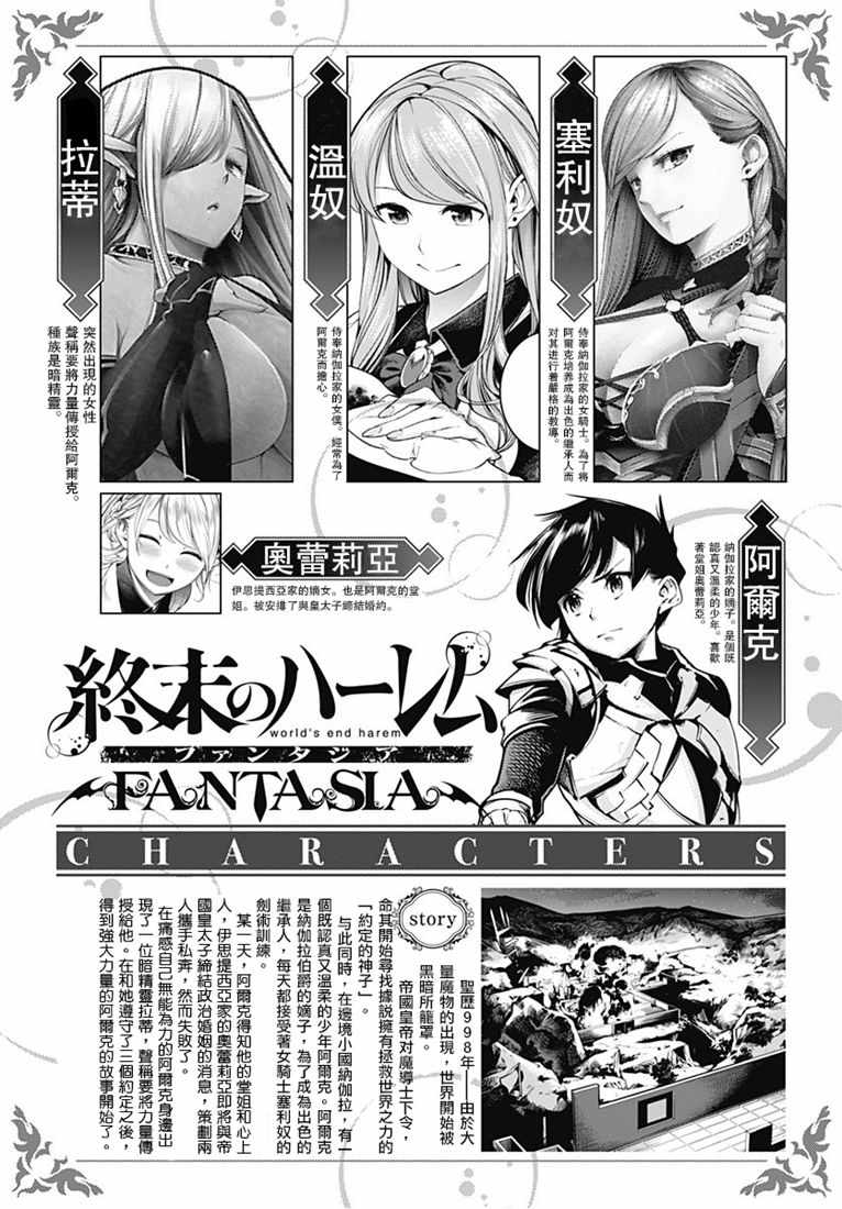 《终末后宫幻想曲》漫画最新章节第1话免费下拉式在线观看章节第【1】张图片