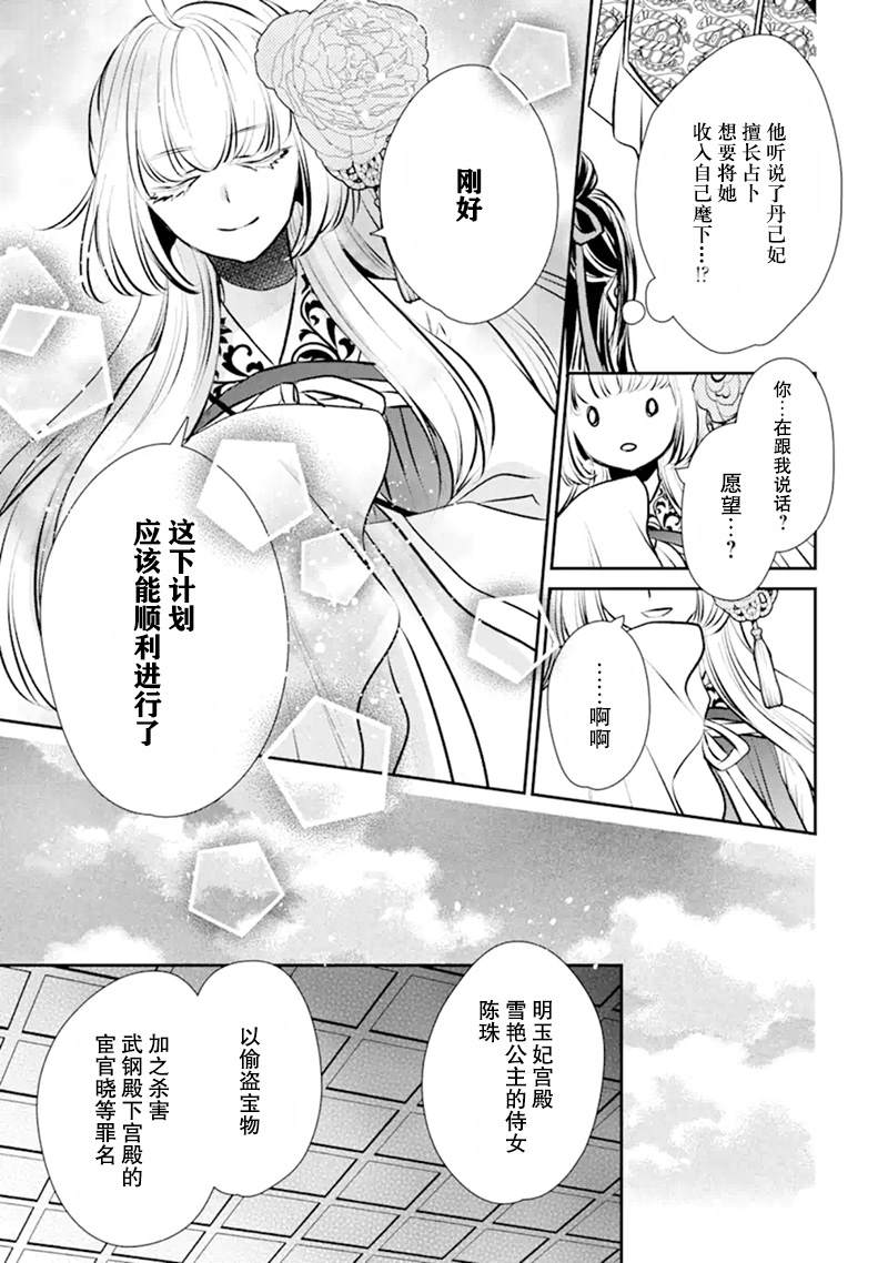 《谰言狐之巫女在后宫占卜解谜》漫画最新章节第4话免费下拉式在线观看章节第【21】张图片