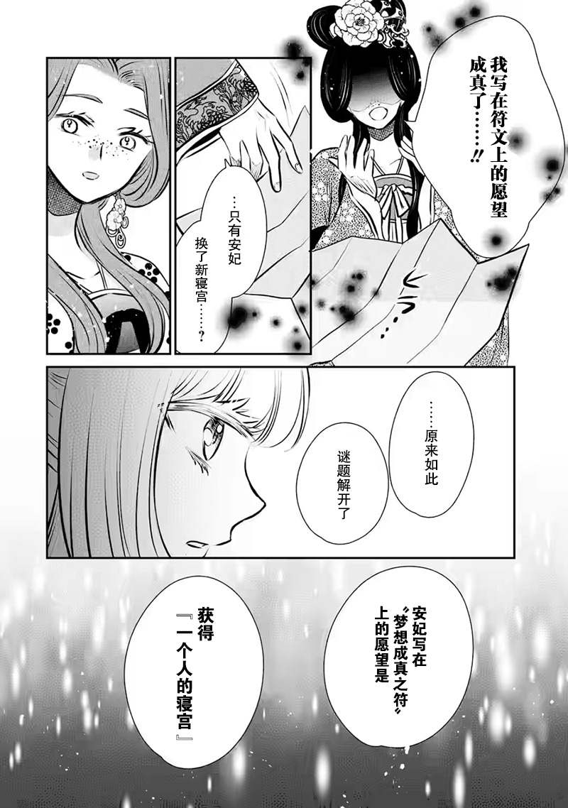 《谰言狐之巫女在后宫占卜解谜》漫画最新章节第9话免费下拉式在线观看章节第【19】张图片