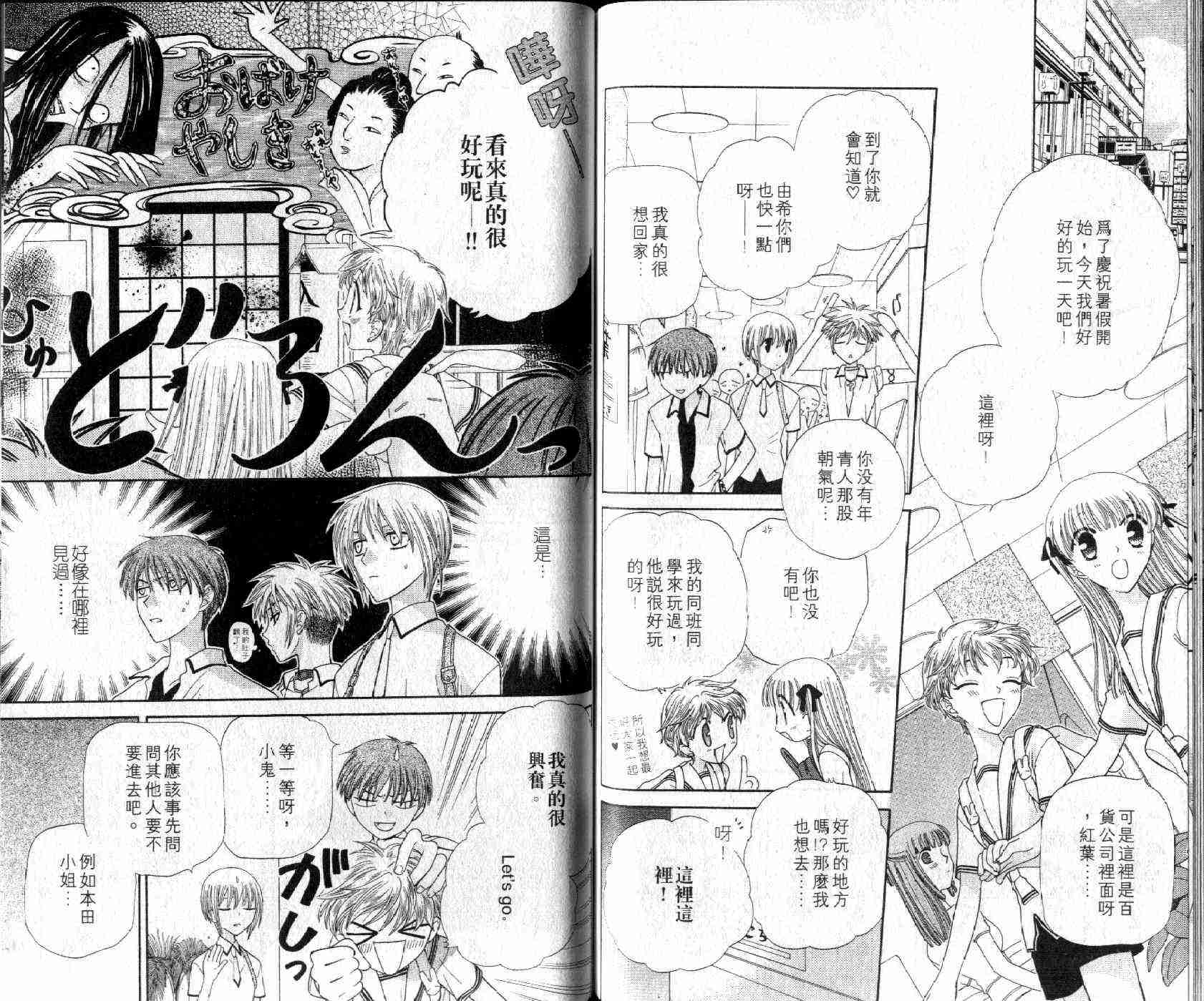 《水果篮子》漫画最新章节第8卷免费下拉式在线观看章节第【87】张图片