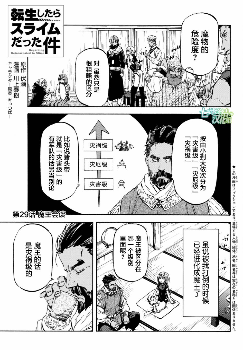 《关于我转生后成为史莱姆的那件事》漫画最新章节第29话免费下拉式在线观看章节第【1】张图片