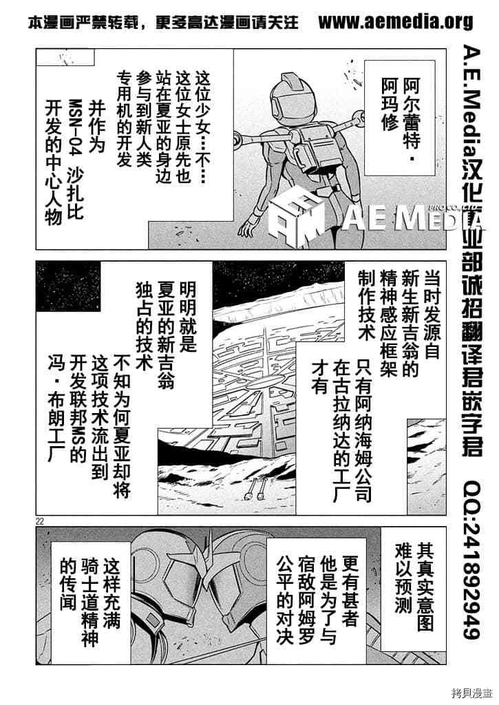 《机动战士高达 暮光的阿克西斯》漫画最新章节第4话免费下拉式在线观看章节第【23】张图片