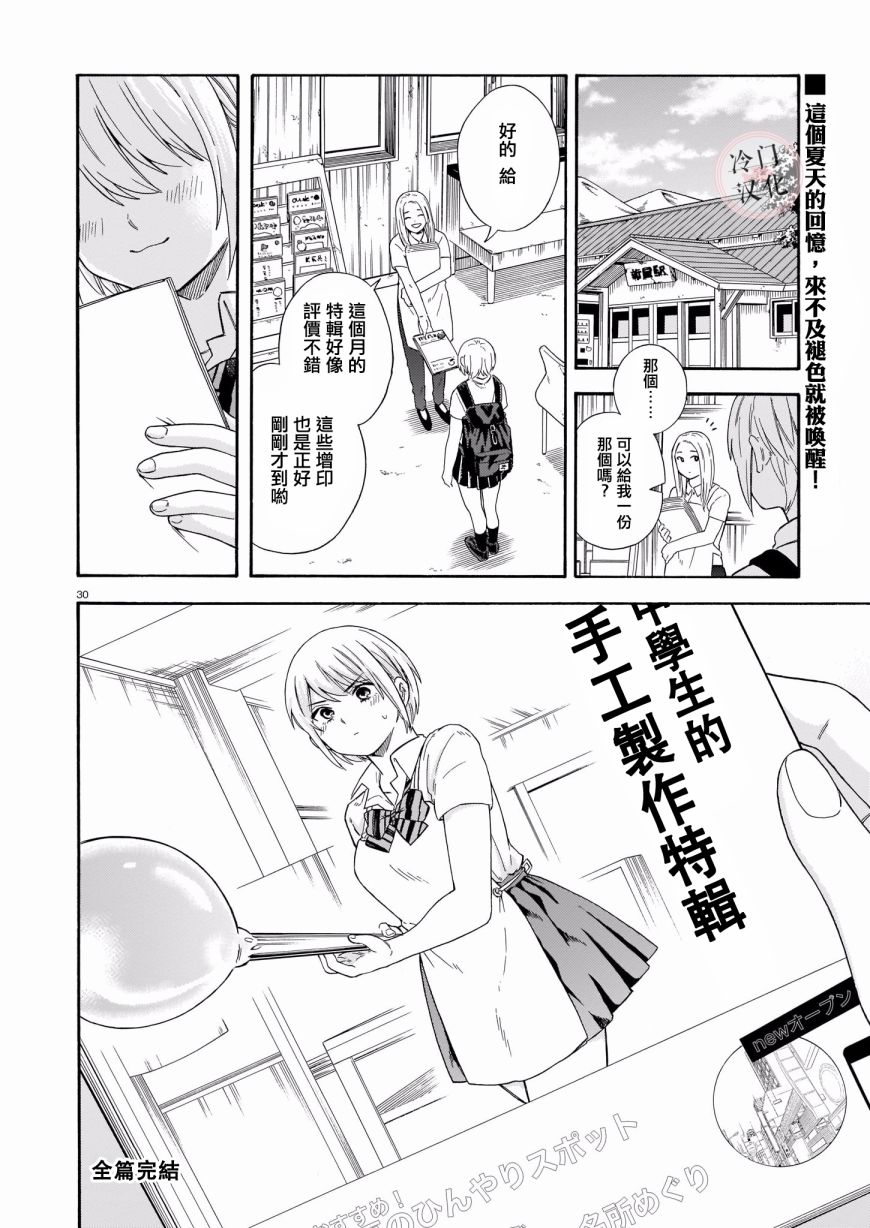 《夏天的玻璃》漫画最新章节第1话 短篇免费下拉式在线观看章节第【30】张图片