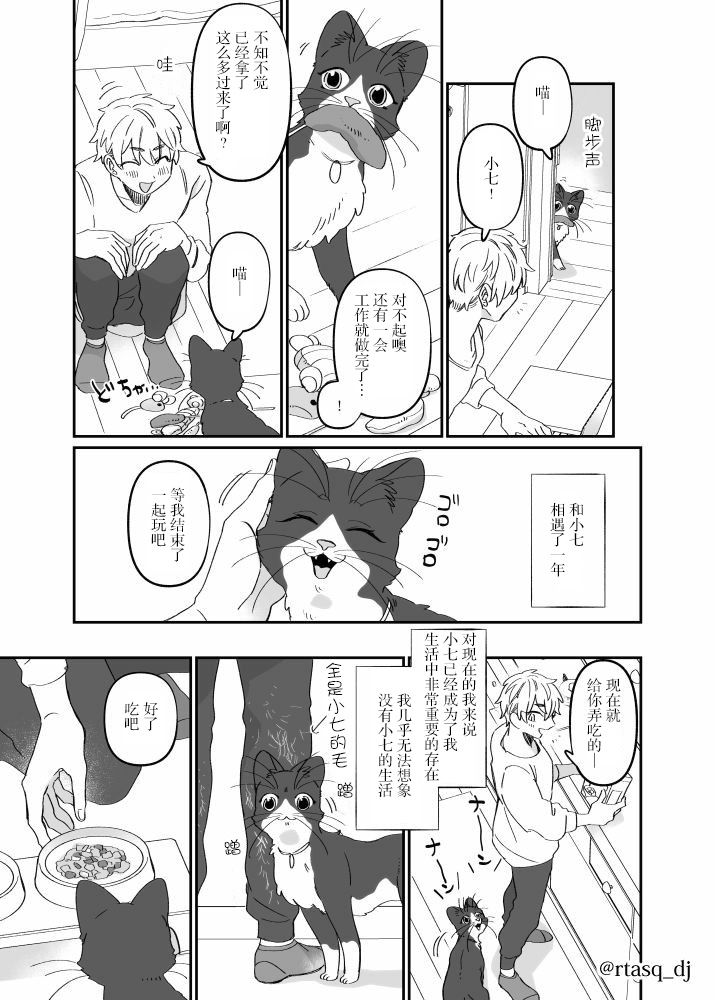 《猫x饲主》漫画最新章节第1话免费下拉式在线观看章节第【3】张图片