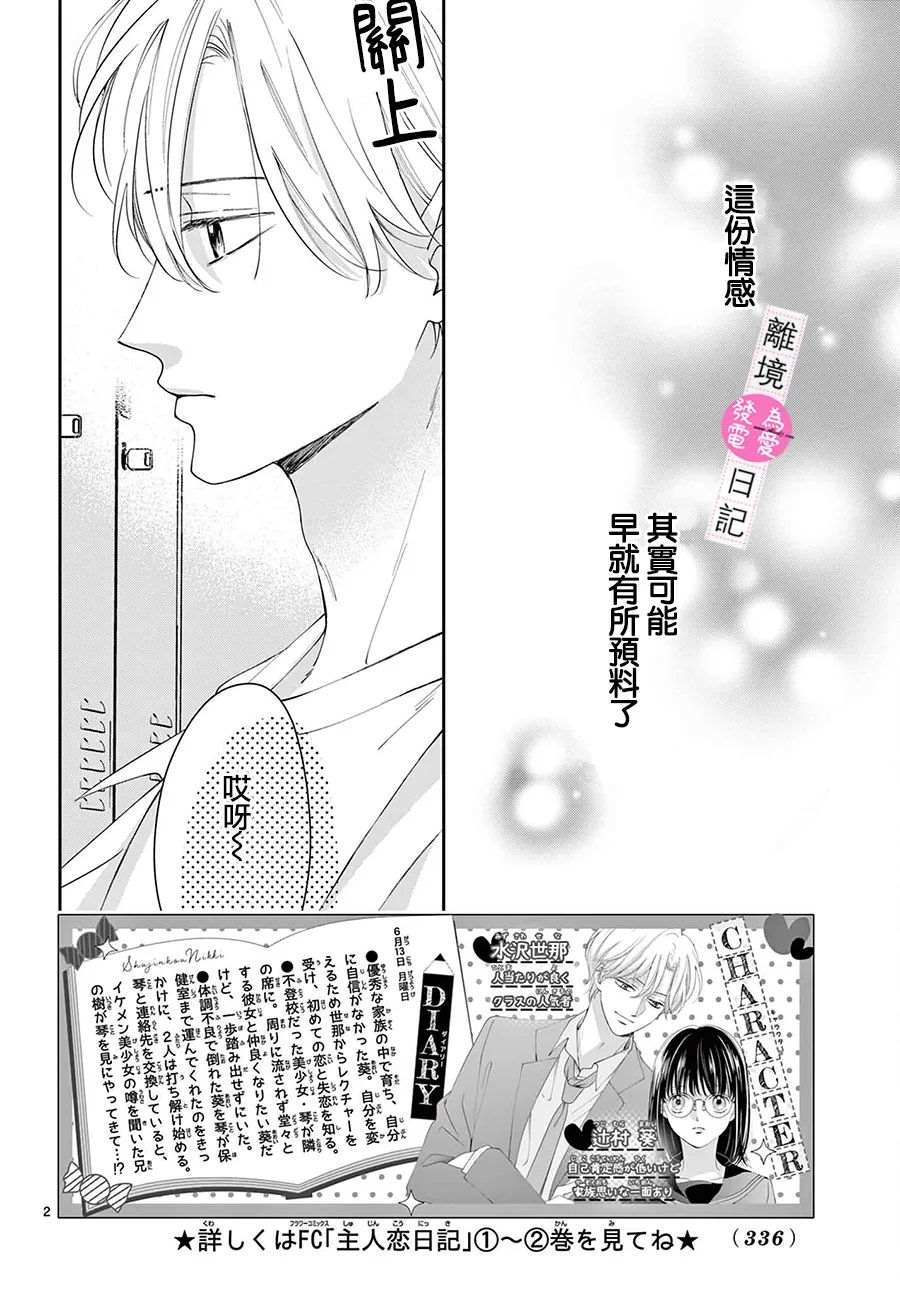 《主角恋爱日记》漫画最新章节第12话免费下拉式在线观看章节第【2】张图片