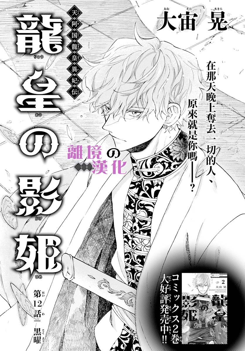 《龙皇的影姬》漫画最新章节第12话 黑曜免费下拉式在线观看章节第【1】张图片