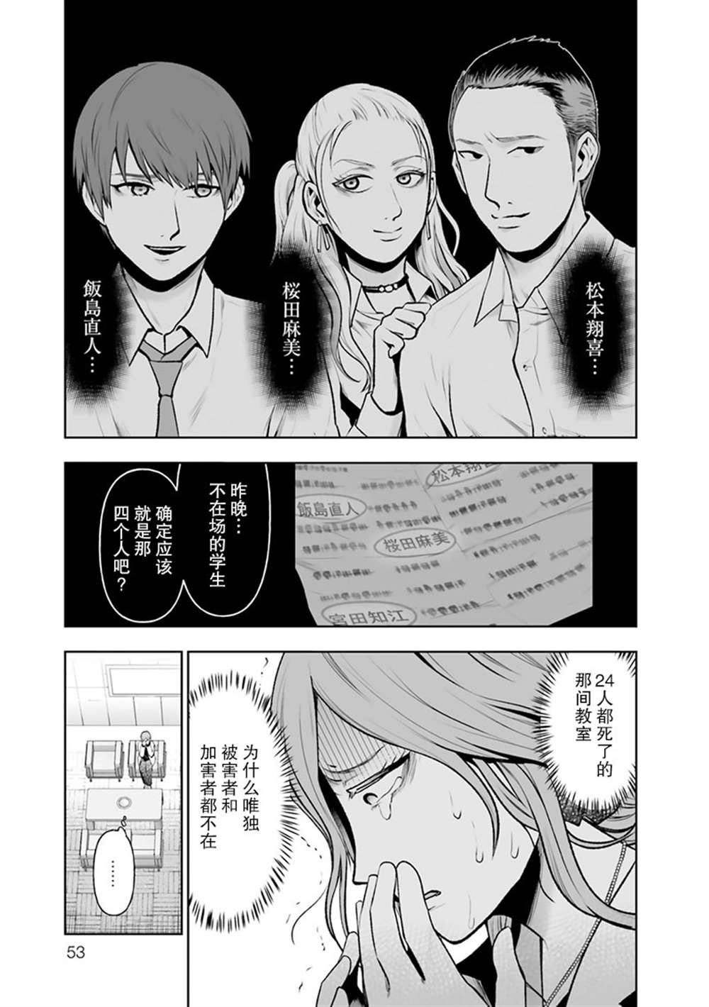 《我班上的学生、一晚上死了24人。》漫画最新章节第2话免费下拉式在线观看章节第【22】张图片