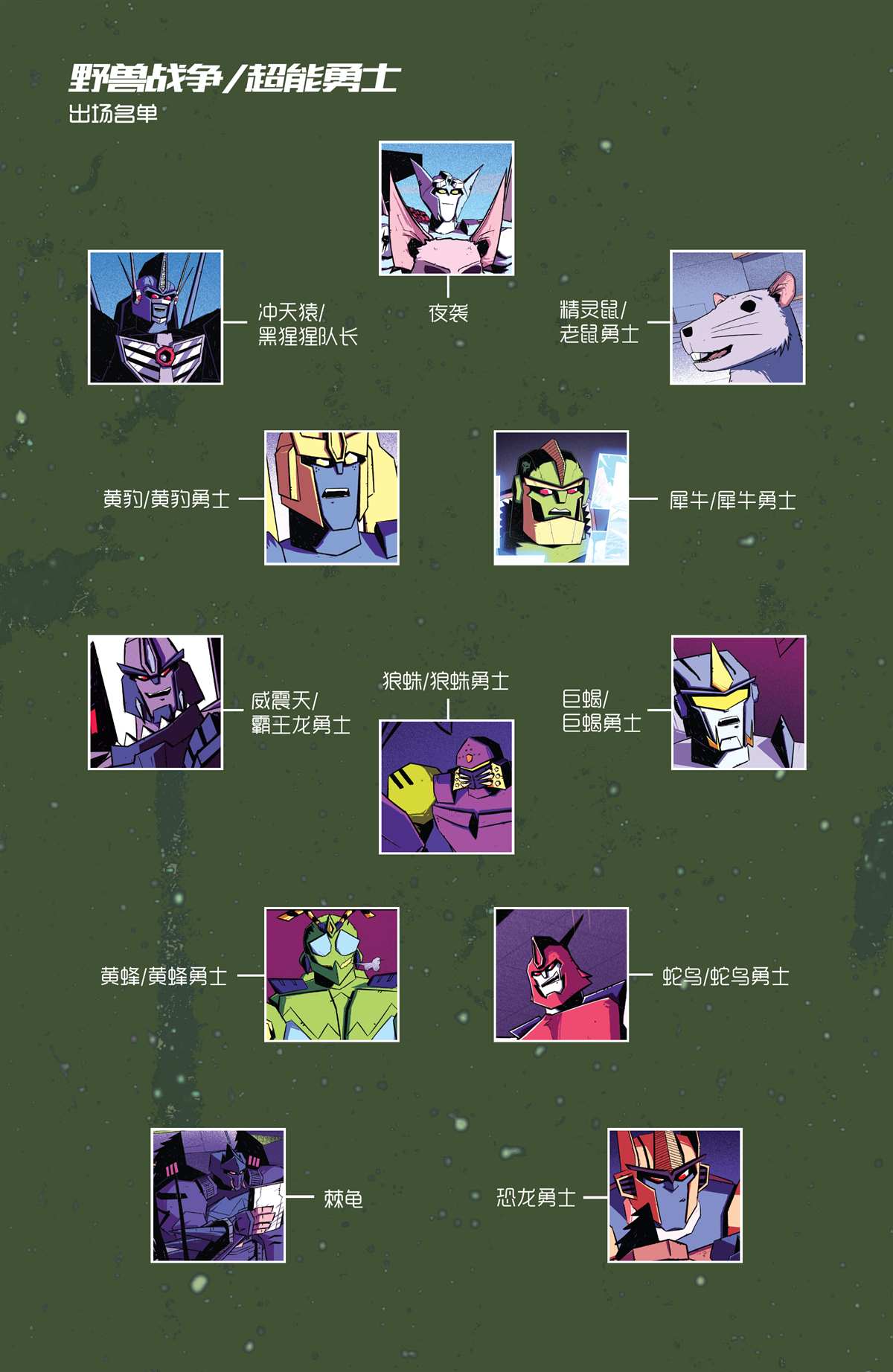 《变形金刚：野兽战争》漫画最新章节第2话免费下拉式在线观看章节第【4】张图片