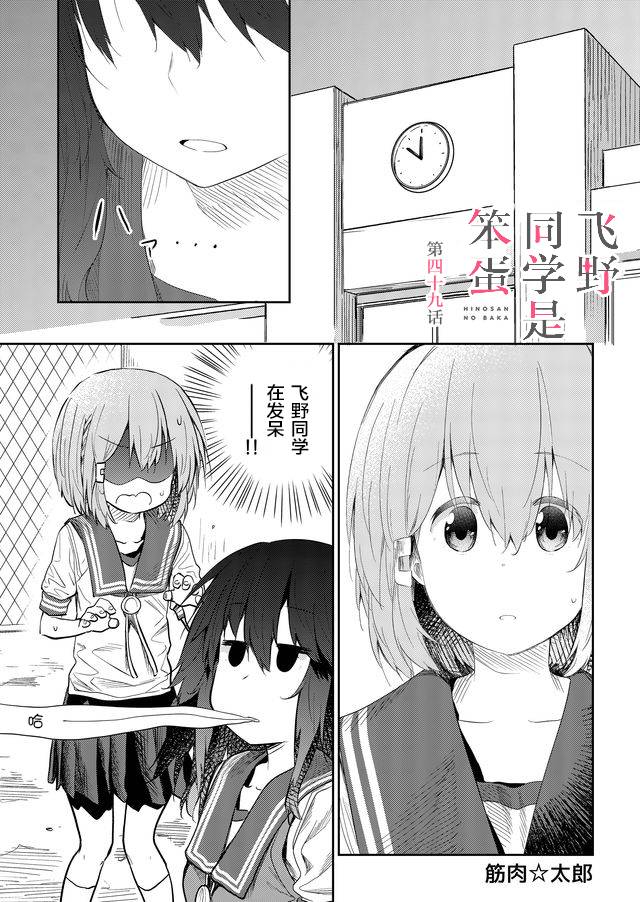 《飞野同学是笨蛋》漫画最新章节第49话免费下拉式在线观看章节第【1】张图片
