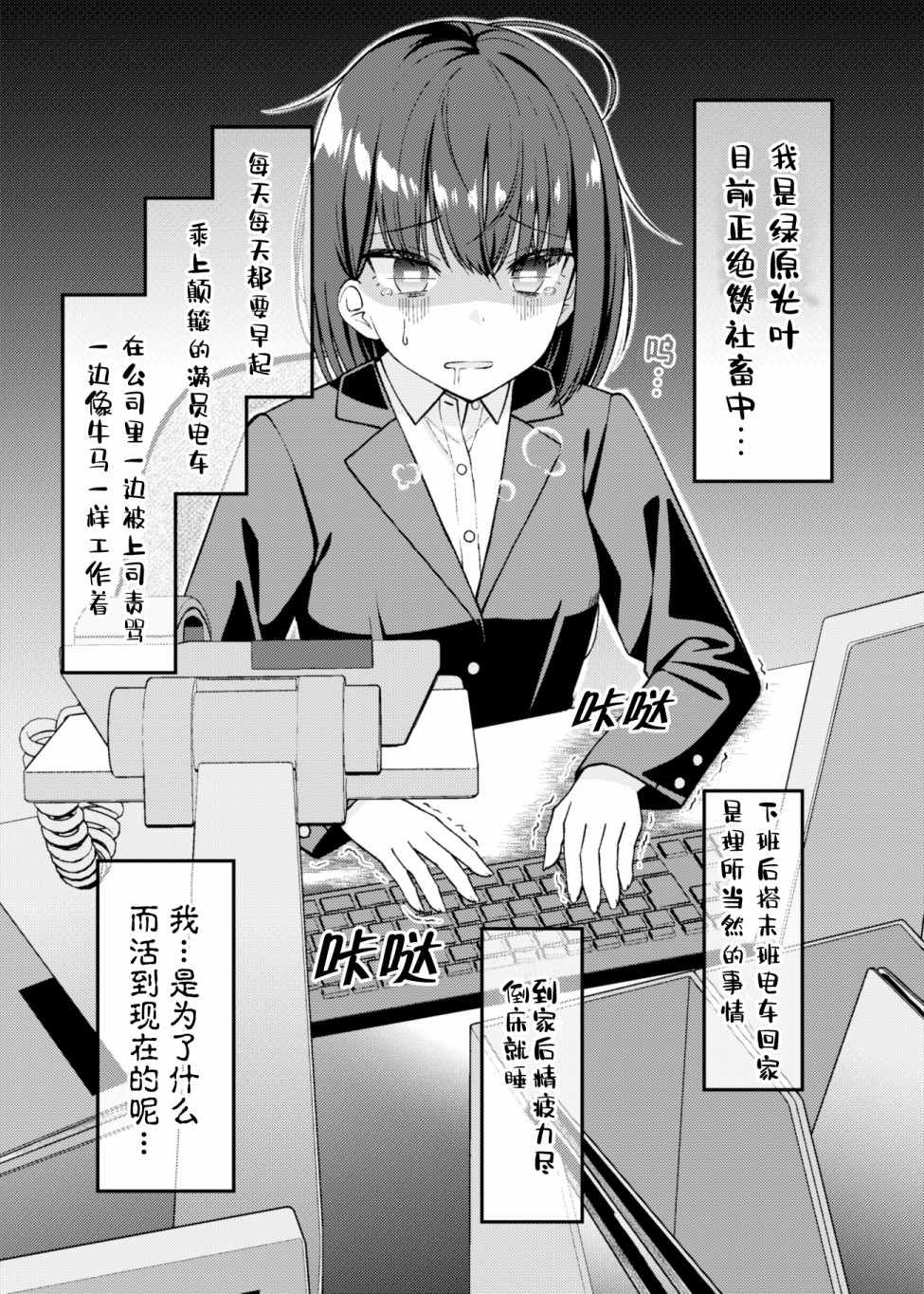 《拒当社畜，用视频养活自己》漫画最新章节第1话免费下拉式在线观看章节第【2】张图片