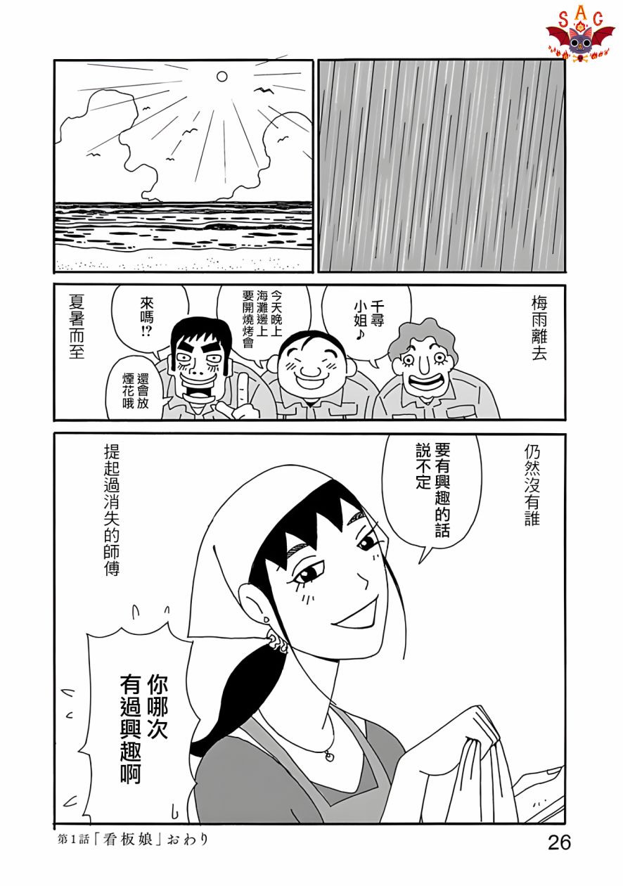 《千寻小姐》漫画最新章节第1话 看板娘免费下拉式在线观看章节第【28】张图片