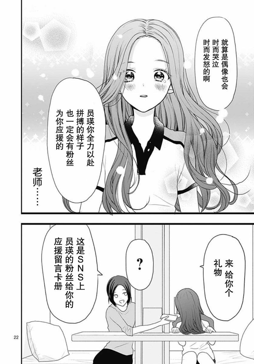 《IZ*ONE~直到我们成为一体~》漫画最新章节第1话免费下拉式在线观看章节第【23】张图片
