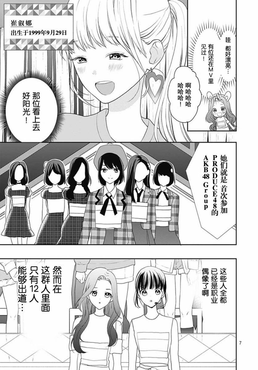 《IZ*ONE~直到我们成为一体~》漫画最新章节第1话免费下拉式在线观看章节第【7】张图片