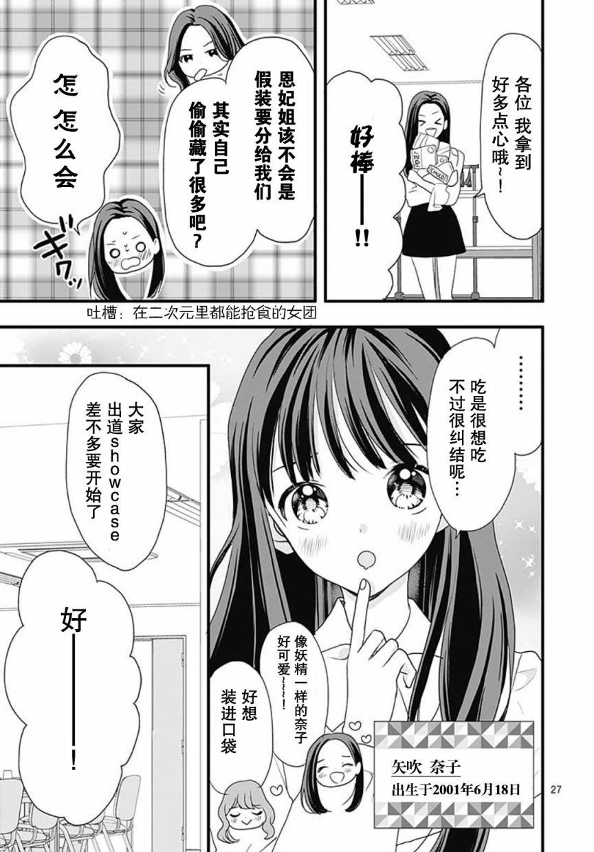 《IZ*ONE~直到我们成为一体~》漫画最新章节第1话免费下拉式在线观看章节第【27】张图片