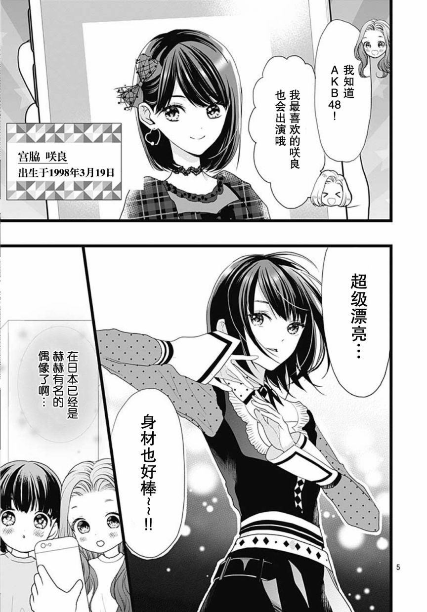 《IZ*ONE~直到我们成为一体~》漫画最新章节第1话免费下拉式在线观看章节第【5】张图片
