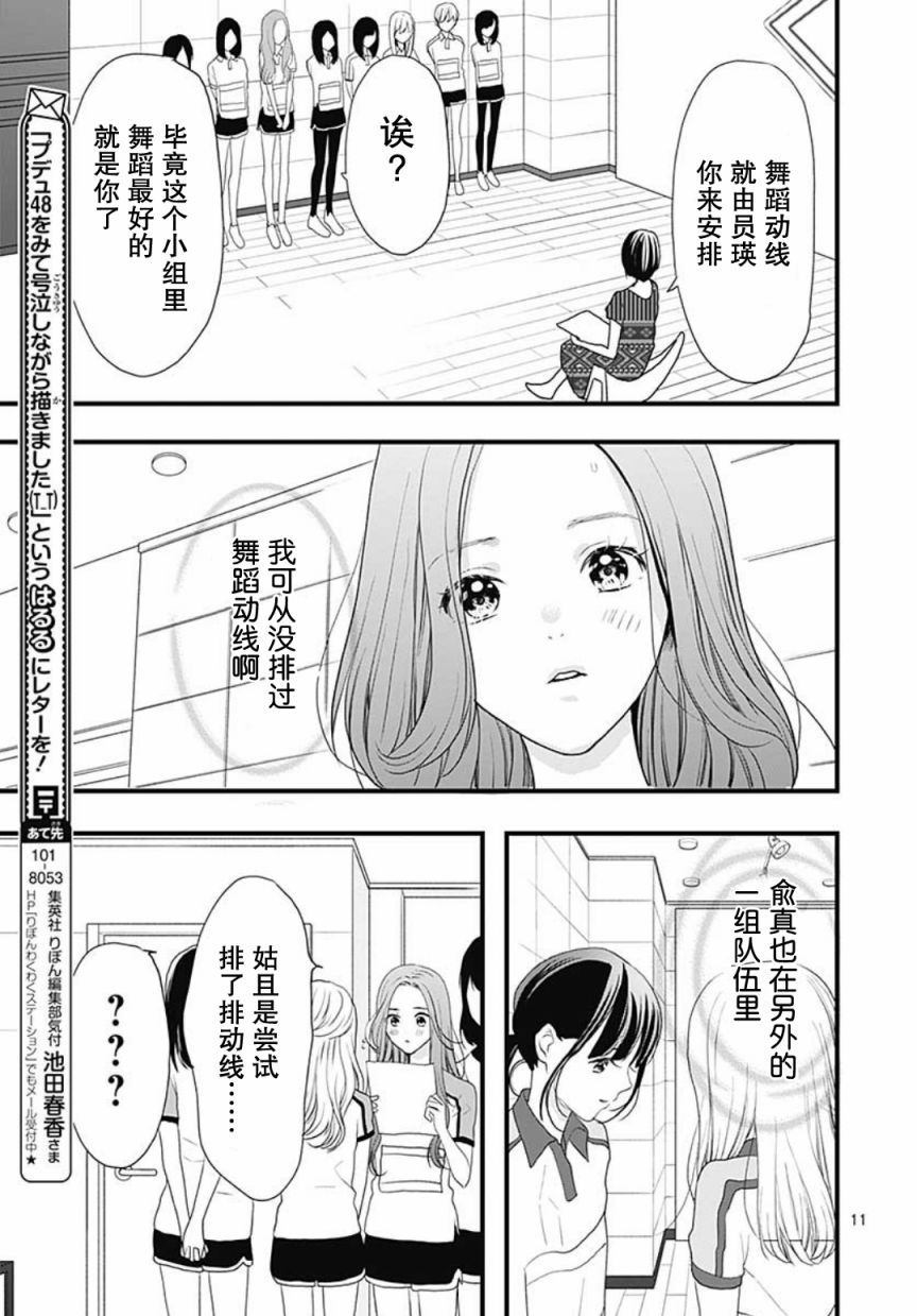 《IZ*ONE~直到我们成为一体~》漫画最新章节第1话免费下拉式在线观看章节第【11】张图片